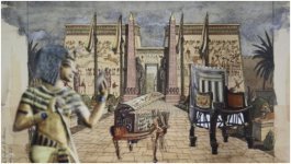 Le mobilier sous l'Egypte antique
